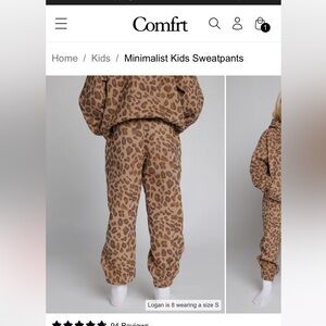 Kids comfort sweatpants nwt xl